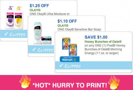 *Hot* High Value Coupons (Print Now) 