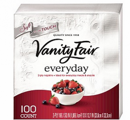 $1.35 Vanity Fair Napkins at Rite Aid