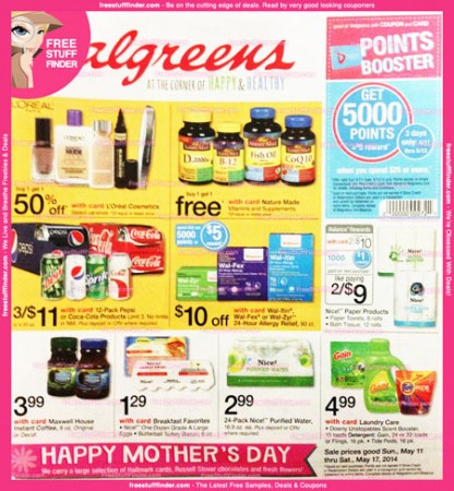 *HOT* Walgreens Ad Preview (Week 5/11 – 5/17)