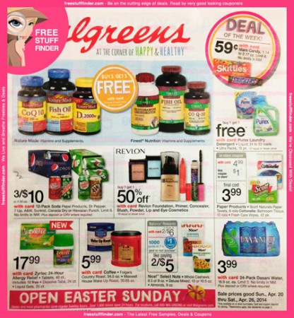 *HOT* Walgreens Ad Preview (Week 4/20 – 4/26)