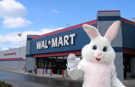 Free 5x7 Photo with the Easter Bunny at Walmart