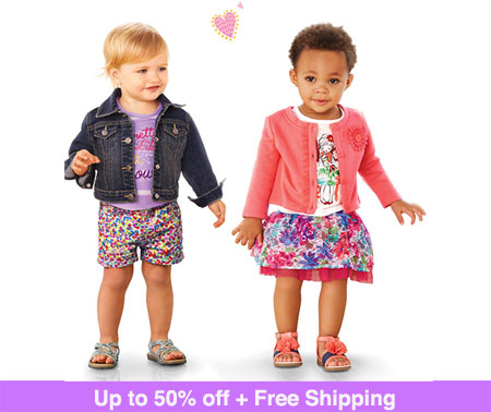 *HOT* 30%-50% off The Childrens Place + Free Shipping (Today Only)