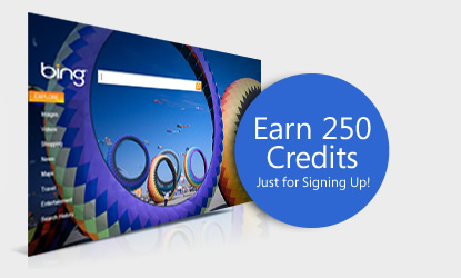 Earn Credits and Rewards for Browsing with Bing