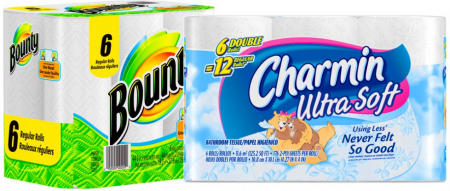 bounty charmin