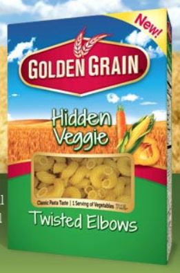 $0.70 Golden Grain Veggie Pasta at Safeway & Affiliates