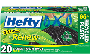 $3.97 Hefty Trash Bags at Walmart