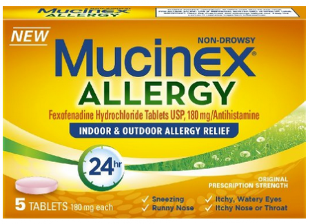 $3.99 Mucinex at Walgreens