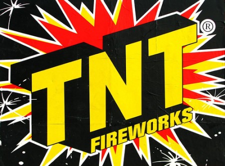 FREE TNT Fireworks Stickers, Magnet, Poster + FREE Shipping