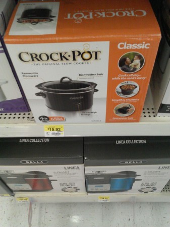 $3.88 Crockpot & 2 Campbell's Slow Cooker Sauces at Walmart