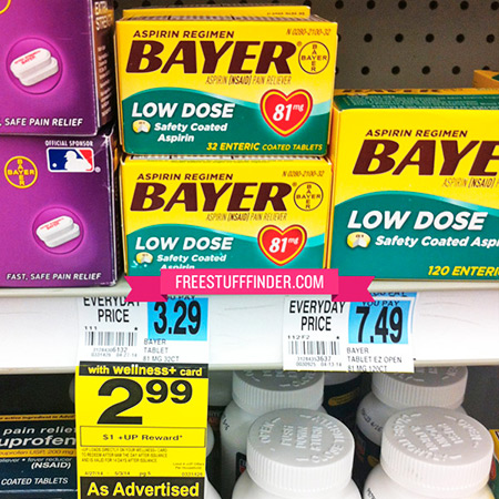 $0.99 Bayer Aspirin at Rite Aid