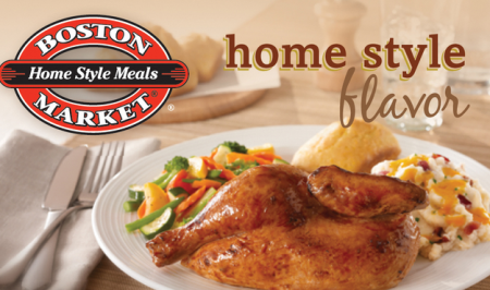50% Off Any Family Meal at Boston Market (Memorial Day)