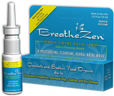 Free Sample BreatheZen Nasal Spray