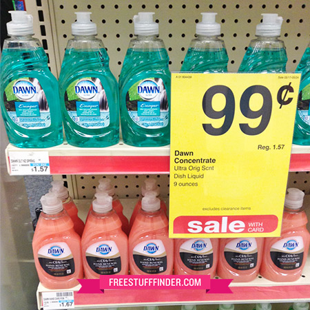 *HOT* $0.49 Dawn Hand Renewal Dish Liquid at CVS