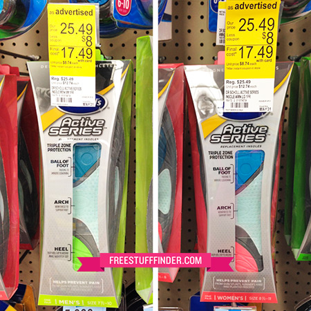 $7.12 (Reg $25.49) Dr Scholl's Insoles at Walgreens 