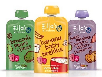 $0.66 (Reg $1.66) Ella's Kitchen Baby Food Pouch at Walmart