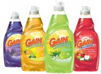 $0.64 (Reg $1.70) Gain Dish Soap at Rite Aid 