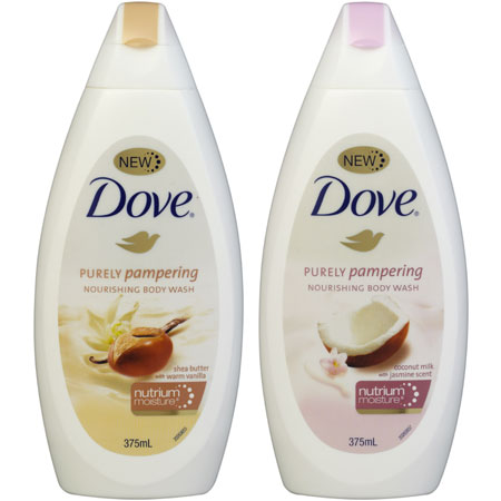 High Value Dove Hair Care & Body Wash Coupons