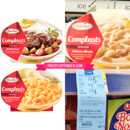 $1.00 (Reg $2.50) Hormel Compleats at Walgreens (Week 5/4)