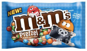 New $1:1 M&M’s Pretzel Chocolate Candies Coupon