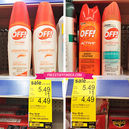 $3.49 (Reg $8.49) Off! Insect Repellent at Walgreens