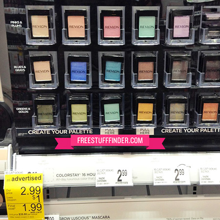 Free Revlon Eyeshadow at Walgreens