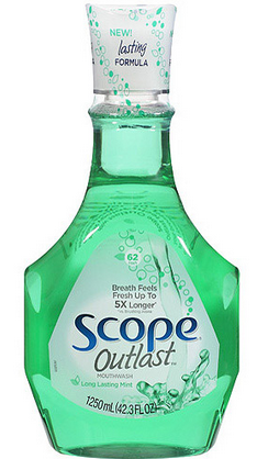 $0.99 (Reg $4) Scope Outlast Mouthwash at CVS