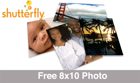 Free 8x10 Photo Prints at Shutterfly (Just Pay Shipping)