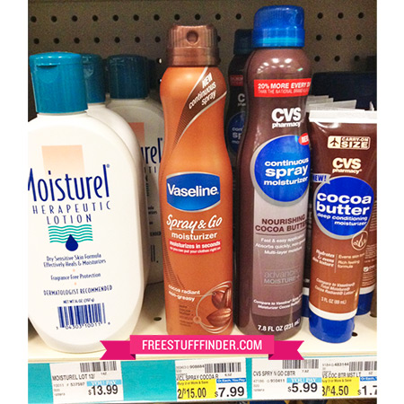 $2.00 (Reg $6) Vaseline Spray & Go Moisturizer at CVS