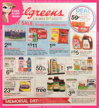 *HOT* Walgreens Ad Preview (Week 5/25 – 5/31)