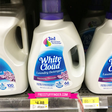 *HOT* $0.02 Per Load White Cloud Detergent 