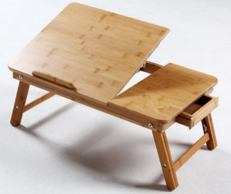 *HOT* $17.99 (Reg $80) Bamboo Laptop Bed Desk