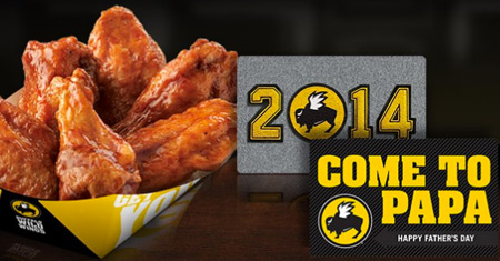 Free $25 Buffalo Wild Wings Card Giveaway