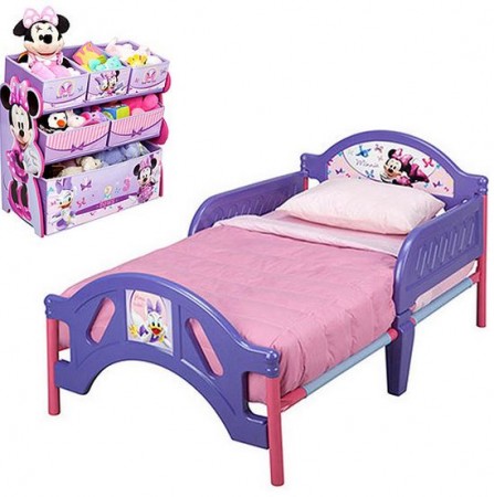 $75 (Reg $94) Disney Toddler Bed & Toy Organizer at Walmart