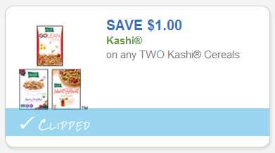 $1.83 Kashi Cereal at Walgreens