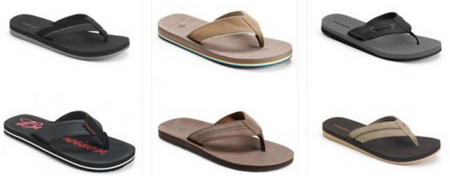 *HOT* $6.99 (Reg $20) Men's Flip Flops + Free Shipping