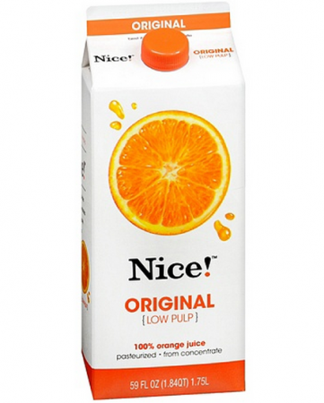 $1.50 Nice! Orange Juice at Walgreens