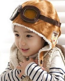 $3.41 (Reg $19) Pilot Style Toddler Wool Cap + Free Shipping