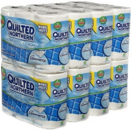 $0.39 per Double Roll Quilted Northern Toilet Paper at Staples