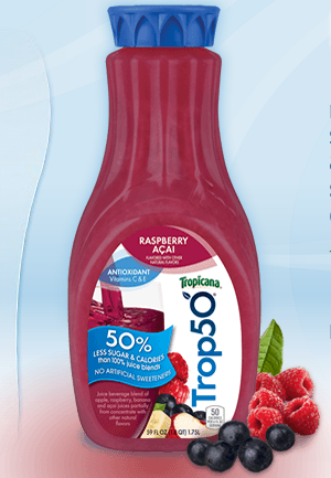 *HOT* High Value $1.00 Off Trop50 Raspberry Acai Juice