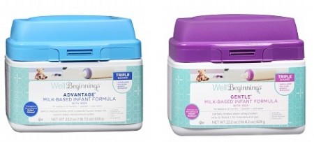 $9.99 (Reg $19) Well Beginnings Baby Formula at Walgreens