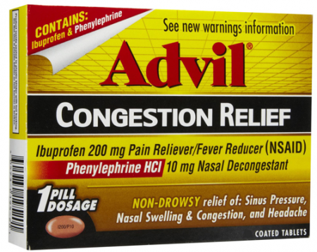 Free Advil Congestion Relief at Walgreens + Moneymaker