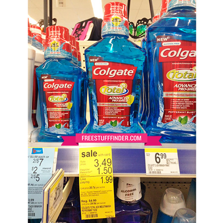 $0.99 (Reg $4.99) Colgate Mouthwash at Walgreens