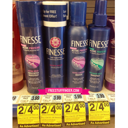 $1 Finesse Hair Care at Rite Aid