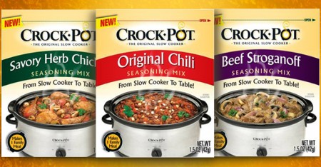 Free Sample Crock-Pot Seasoning Mix