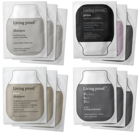 Free Sample Set Living Proof Hair Care