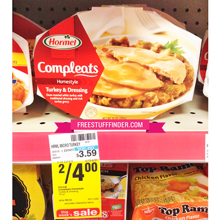 $1.00 (Reg $3.59) Hormel Compleats at CVS (Week 6/15)