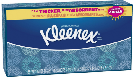 $0.41 (Reg $2.49) Kleenex Facial Tissue at CVS