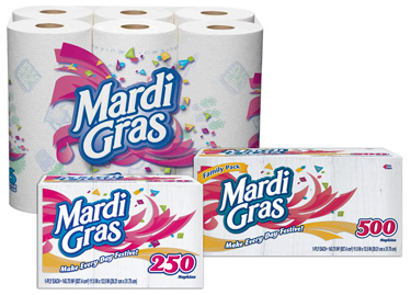*New* $0.25 Mardi Gras Napkin Coupon