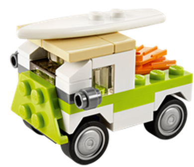 Free Lego Racing Plane Mini Model Build Toy (9/2) 
