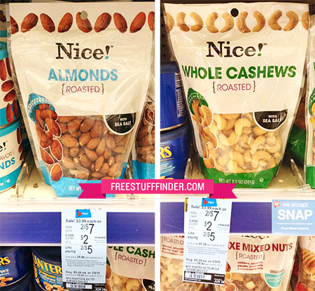 $2.50 (Reg $4) Nice! Almonds Walgreens